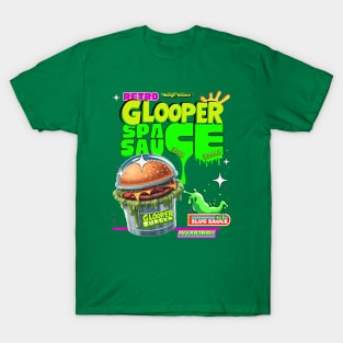 Retro Sludge Bucket Slug Burger "Glooper Fast Foods" T-Shirt